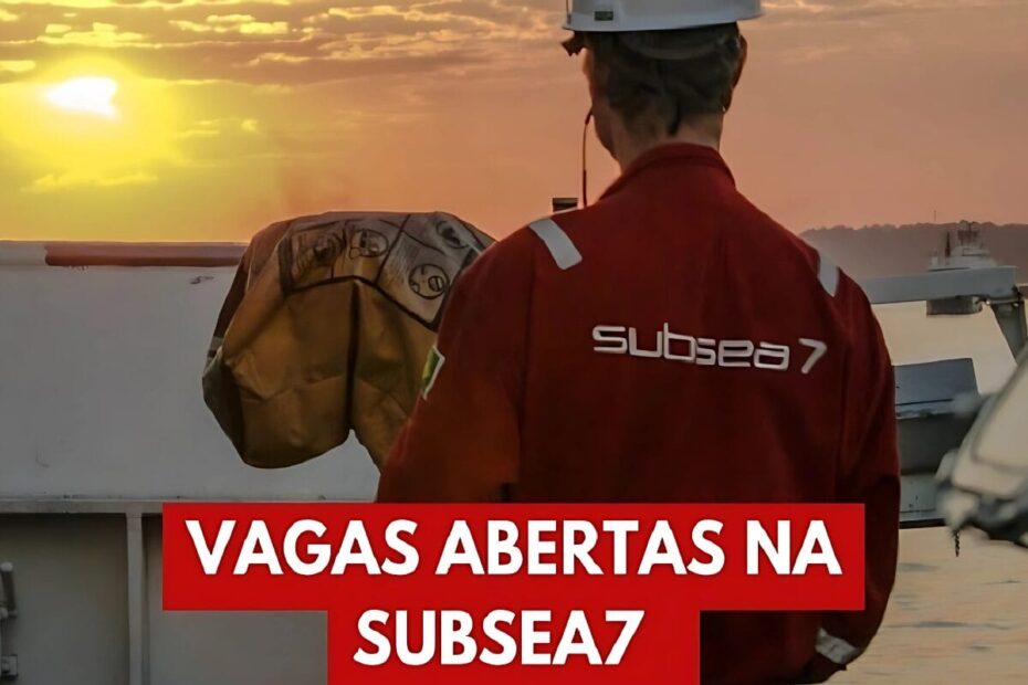 Já pensou em trabalhar numa multinacional? A Subsea7 está recrutando novos profissionais para preencher a vaga de emprego de Piloto de ROV.