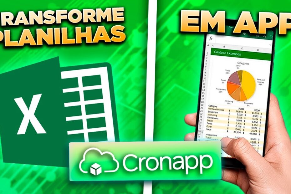 TRANSFORME PLANILHAS DO EXCEL EM APP [CRONAPP]