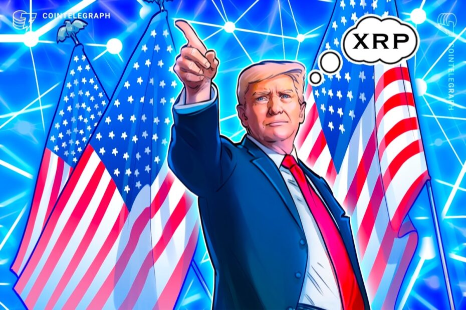 Trump é induzido a promover XRP como reserva de criptomoeda, diz reportagem
