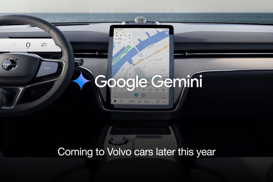 Volvo expande parceria com o Google para integração de IA
