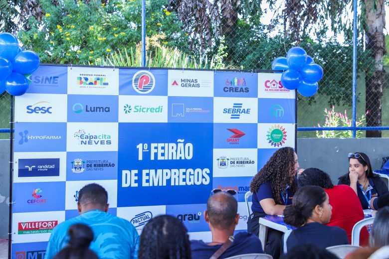 1º Feirão de Empregos de Neves realiza mais de 1500 atendimentos – Prefeitura de Ribeirão das Neves