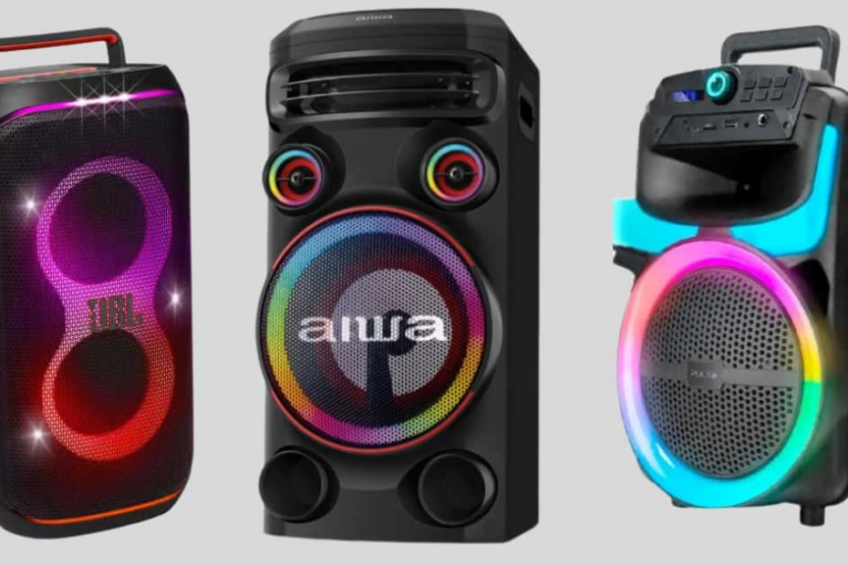 5 caixas de som com até 65% OFF perfeitas para animar as festas