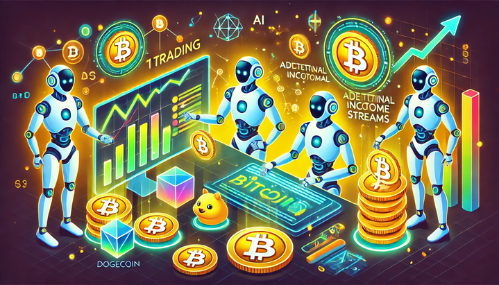 robôs, trading, bots de trading