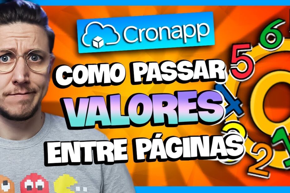 COMO PASSAR VALORES ENTRE PÁGINAS EM CRONAPP [EP29]