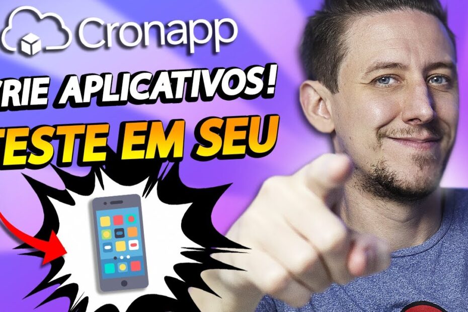 CRIE APPS E TESTE FACILMENTE NO SEU TELEFONE - EP13 APRENDA CRONAPP