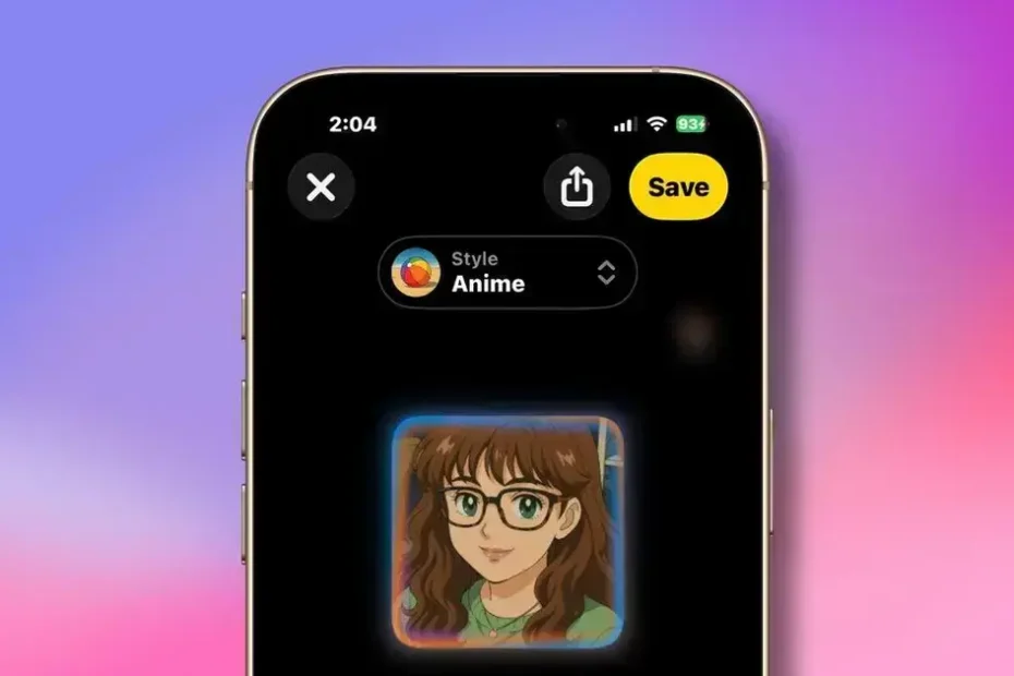 Novidades do iOS 26: ChatGPT chega com estilo na geração de imagens