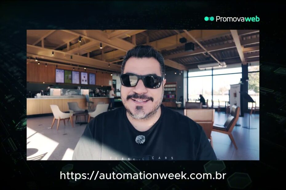 Convite para a Automation Week de 26 à 30 de Maio