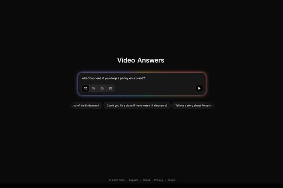 E se o ChatGPT respondesse às perguntas com vídeos ao estilo do TikTok? É o que propõe o Vany - Site do dia