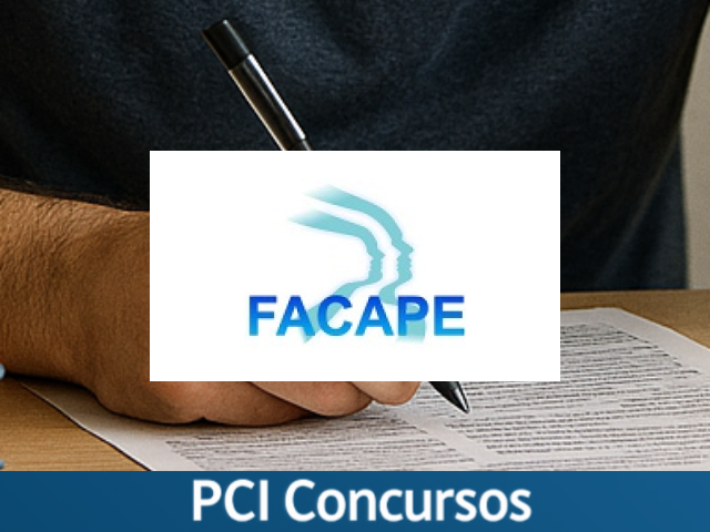 Facape abre edital de Processo Seletivo com diversas vagas