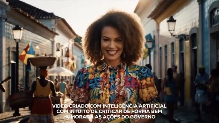 Lahesio Bonfim usa inteligência artificial em crítica ao Governo