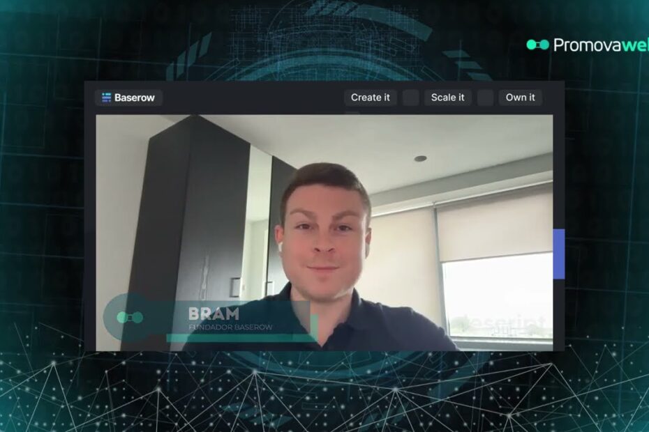 Mensagem do Bram (Baserow) para a Automation Week