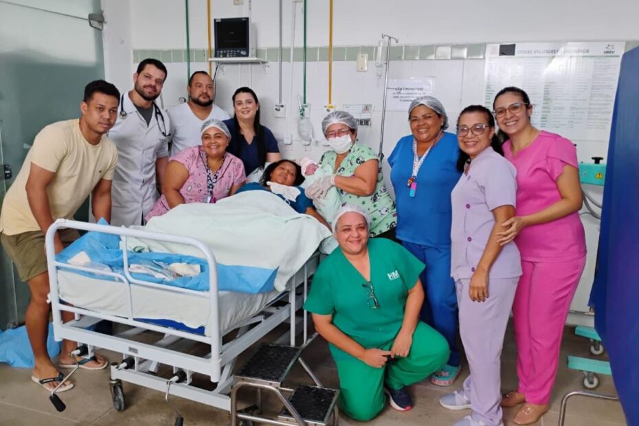 Mesmo sem ser maternidade, Hospital do Valentina acolhe mãe em trabalho de parto