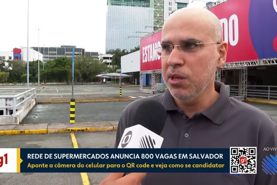 Rede de supermercados anuncia 800 vagas de emprego em Salvador; veja como se candidatar | Blog do emprego