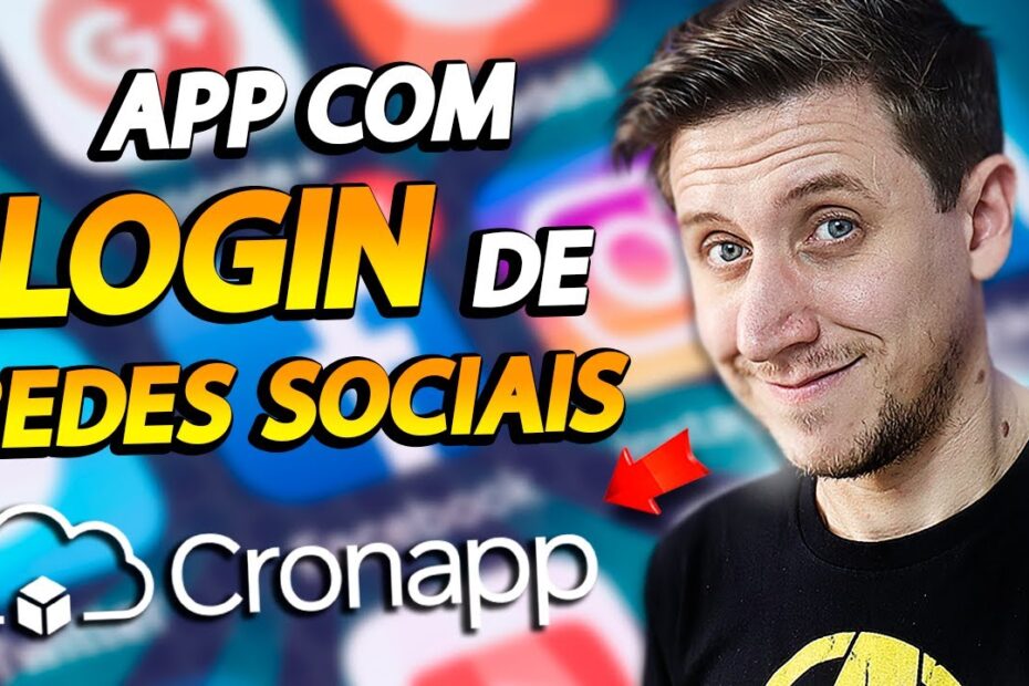 SEU APP COM LOGIN DE REDES SOCIAIS - APRENDA CRONAPP EP14