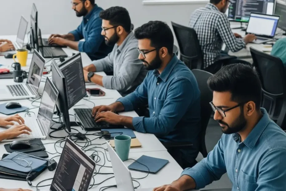 sua Inteligência Artificial, na verdade, era 700 engenheiros indianos