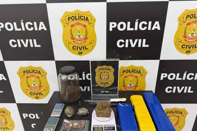 Ação faz parte da operação Gemini, deflagrada pela 35ª DP -  (crédito: Divulgação/PCDF)