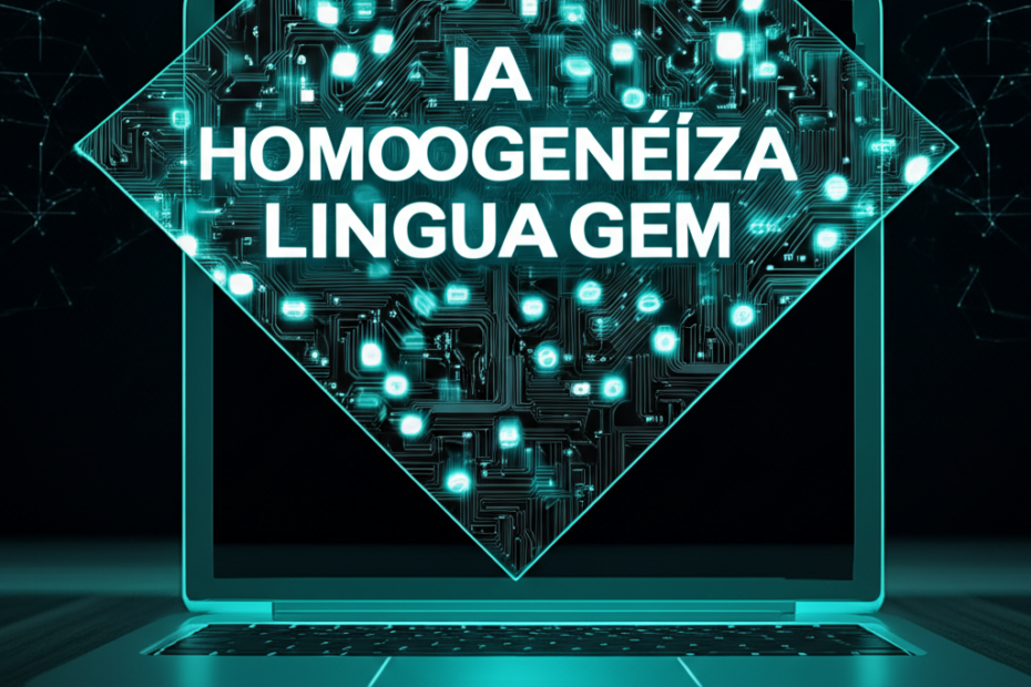 ia homogeneiza linguagem alerta icl noticias