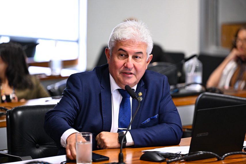 Em pronunciamento, à bancada, senador Astronauta Marcos Pontes (PL-SP).