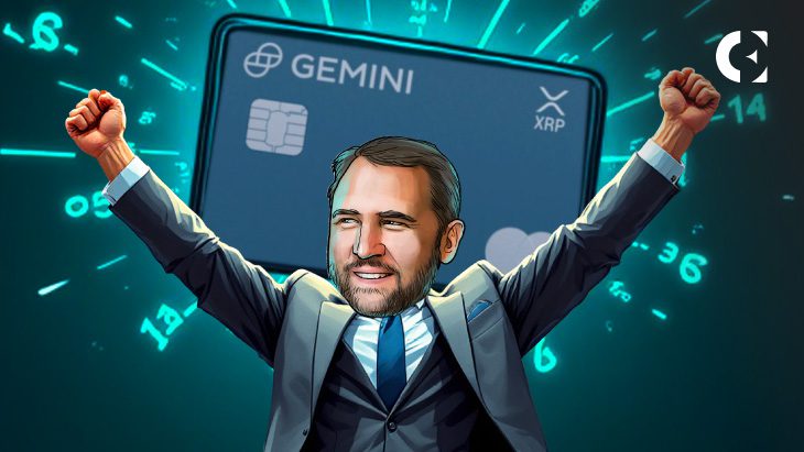 The new Gemini XRP rewards credit card launches, but the token's price faces a critical test at key support.