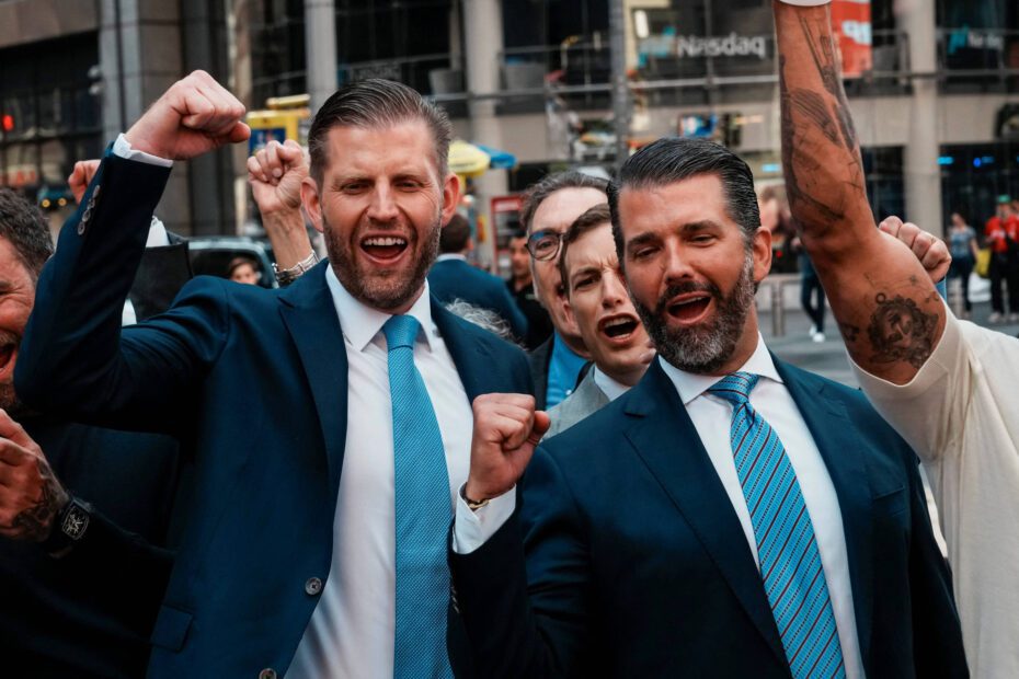 Filhos de Trump investem em cripto de olho na Ásia - 16/08/2025 - Mercado