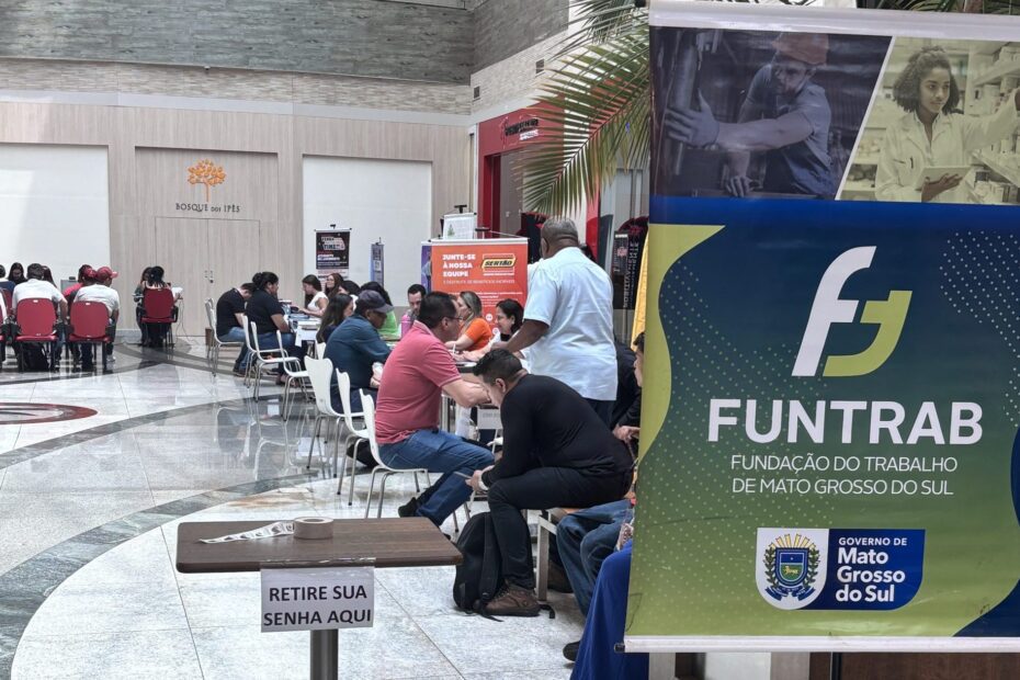 Funtrab promove o ‘2° Feirão de Empregos’ no Shopping Bosque dos Ipês com mais de 200 vagas de empregos – FUNTRAB