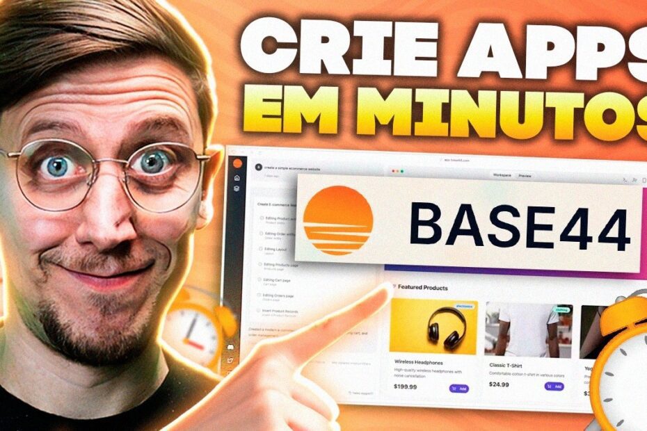 IA Para Criar APPs em Minutos - Testei o Base44