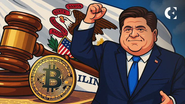 Illinois Governor JB Pritzker signs two new laws to create a regulatory framework for the cryptocurrency industry in the state.