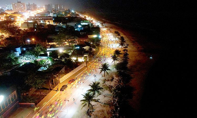 Itanhaém se prepara para a Corrida Noturna: inscrições estão abertas e vagas são limitadas