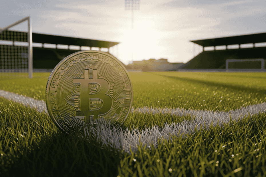 Bitcoin (BTC) em campo (Imagem Gemini Pro)