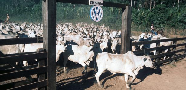 Fazenda Vale do Rio Cristalino, de propriedade da Volkswagen nos anos 70