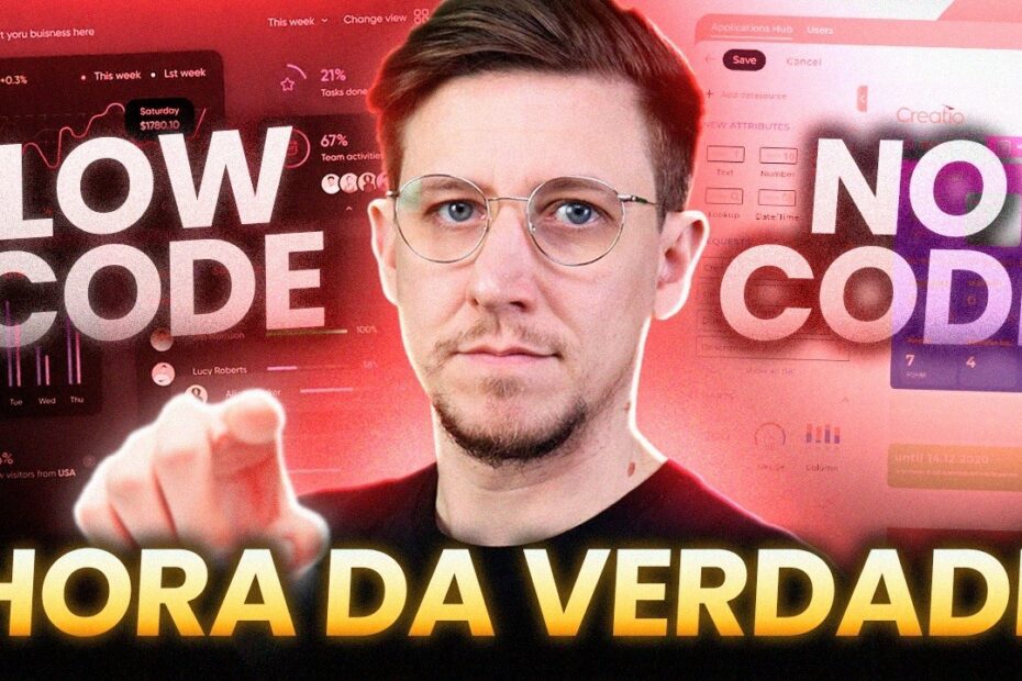 A VERDADE por trás de quem diz que PROGRAMA mais rápido que No-Code e Low-Code
