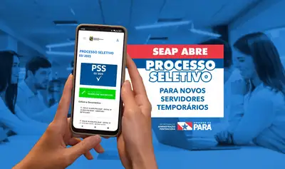 Ao lançar novo processo seletivo simplificado, Seap abre mais de 600 vagas em todo o Pará