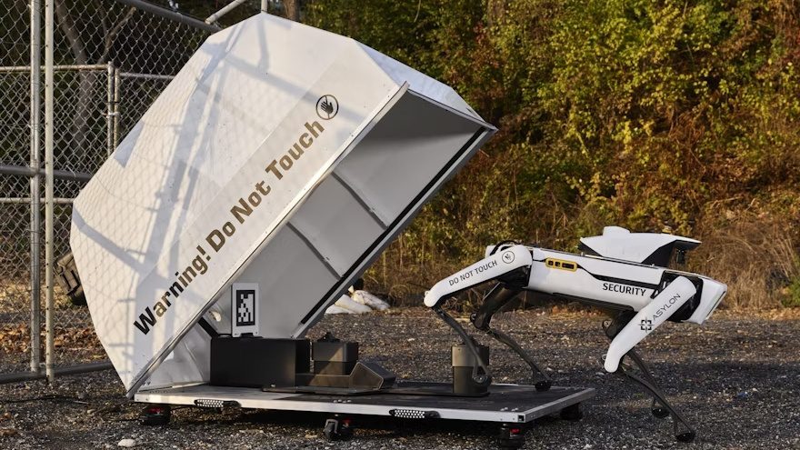 cachorro robô, Dronedog, Asylon