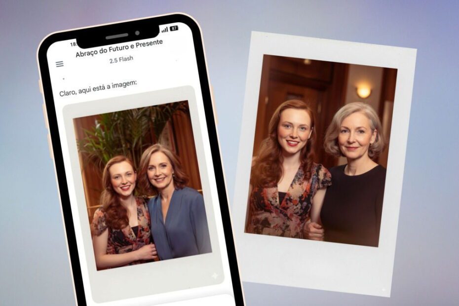 Como criar fotos estilo Polaroid com o Gemini e o Nano-Banana: passo a passo simples