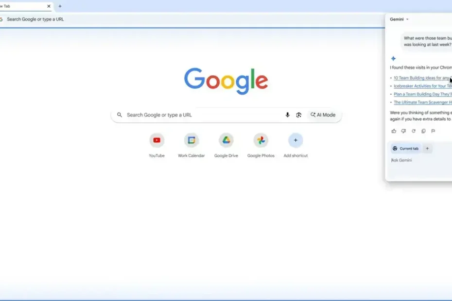 Como desativar o novo botão ‘Gemini’ no Chrome de forma simples