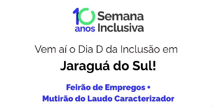 Feirão de Empregos para PCDs ocorre no sábado (6)