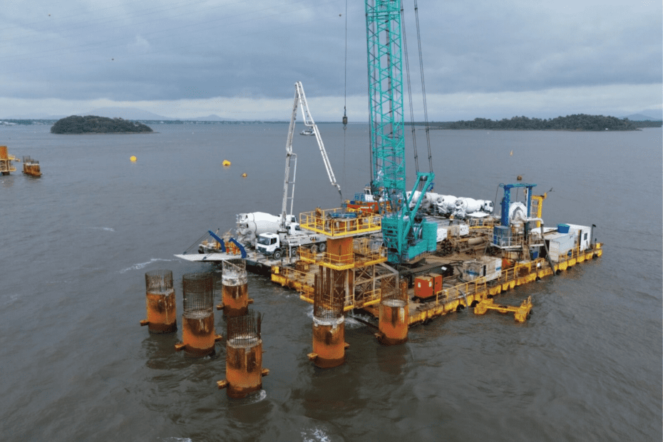 Fiscais do Ministério do Trabalho e Emprego embargam partes da obra da Ponte de Guaratuba – CBN Curitiba – A Rádio Que Toca Notícia