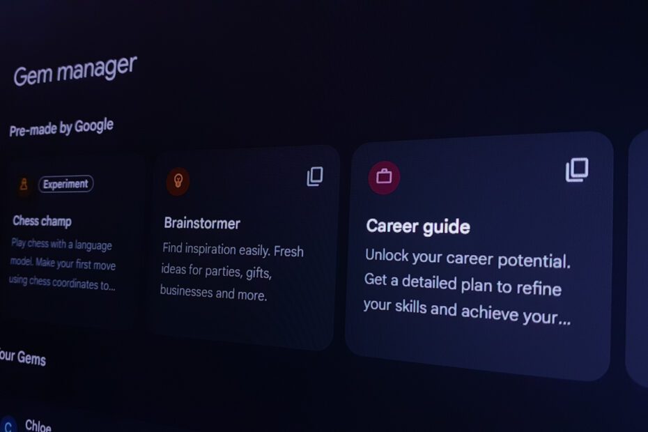 Novidade do Gemini! Agora dá para compartilhar Gems com amigos