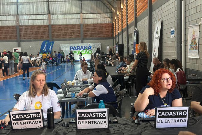 Paraná em Ação em Medianeira emite 808 CINs e encaminha 120 pessoas para vaga de emprego