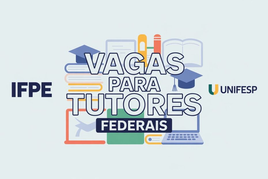 Quer atuar na EAD? 2 Editais de Federais estão abertos para contratação de Tutores