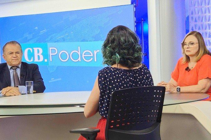 12.09.2025. Guilherme Felix CB/DA Press. CB Poder. O conselheiro Manoel de Andrade, presidente do Tribunal de Contas do DF, é o entrevistado do CB.Poder Especial. Na bancada: Denise Rothenburg e Adriana Bernardes -  (crédito:  Guilherme Felix CB/DA Press)