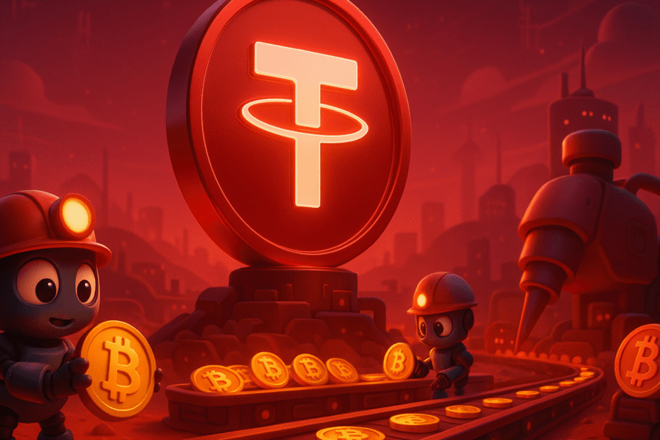 Tether vai dominar a mineração de Bitcoin ainda em 2025, diz CEO