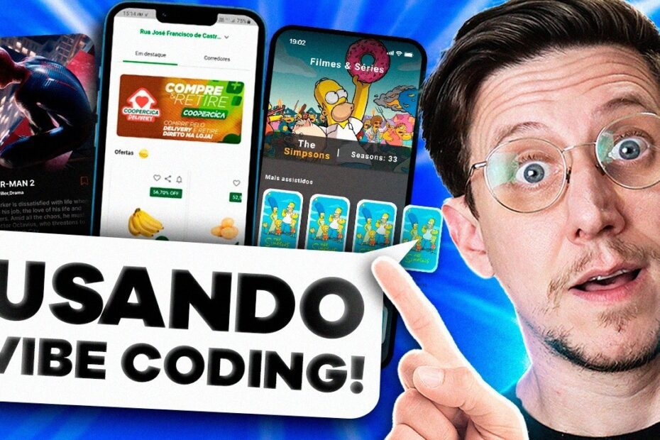 Transforme Ideias em APPs Criando Negócios com VibeCoding (Qual a Melhor Ferramenta?)
