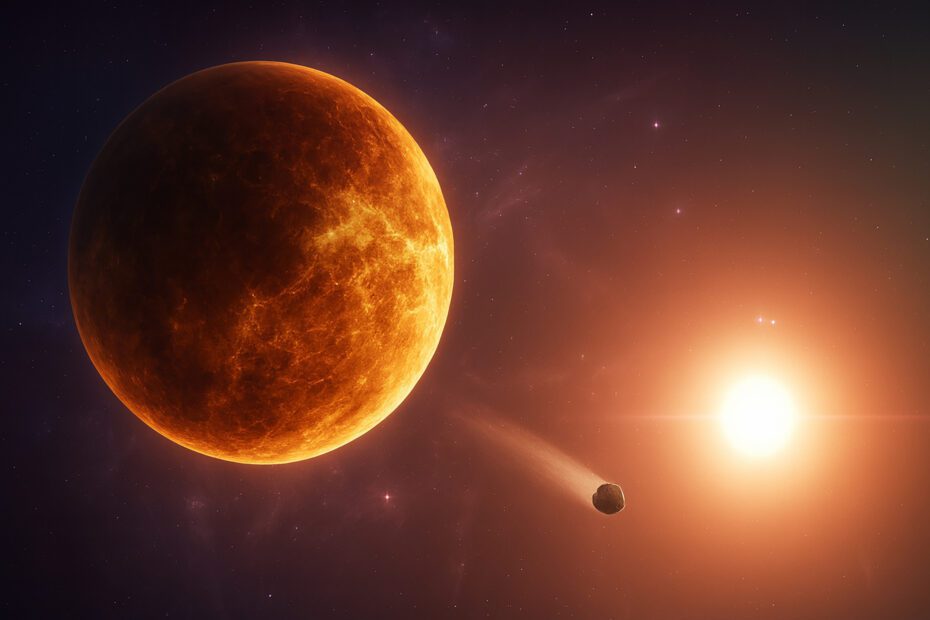 Asteroide recém-descoberto dá volta no Sol em 128 dias