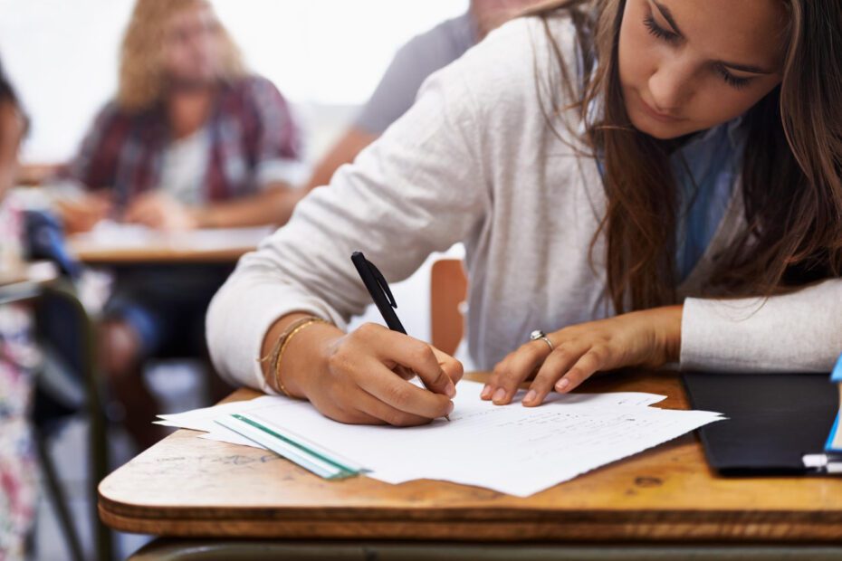 concurso vestibular prova exame teste