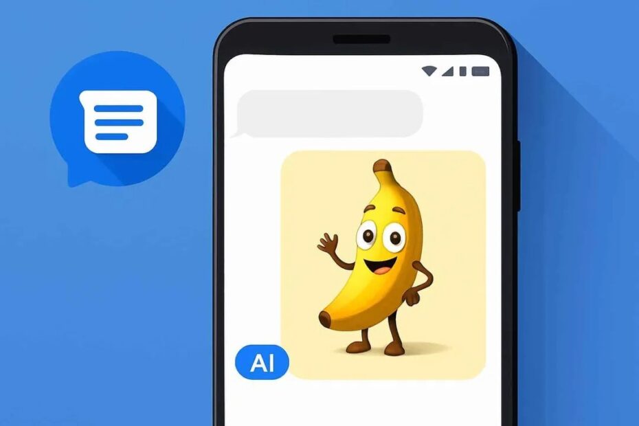 Google Messages vai integrar o modelo de geração de imagens Nano Banana 1