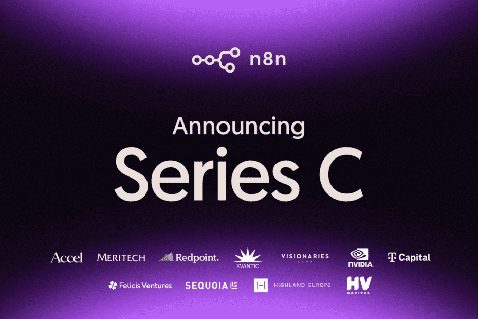 N8n levanta US$ 180 milhões para aproximar a IA do valor com orquestração - N8n Blog