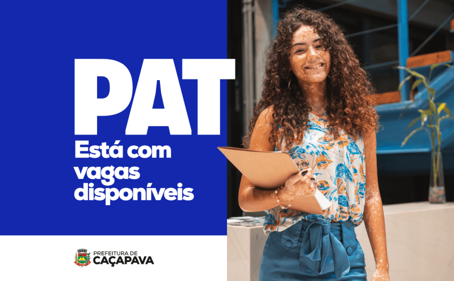 PAT de Caçapava divulga novas oportunidades de emprego