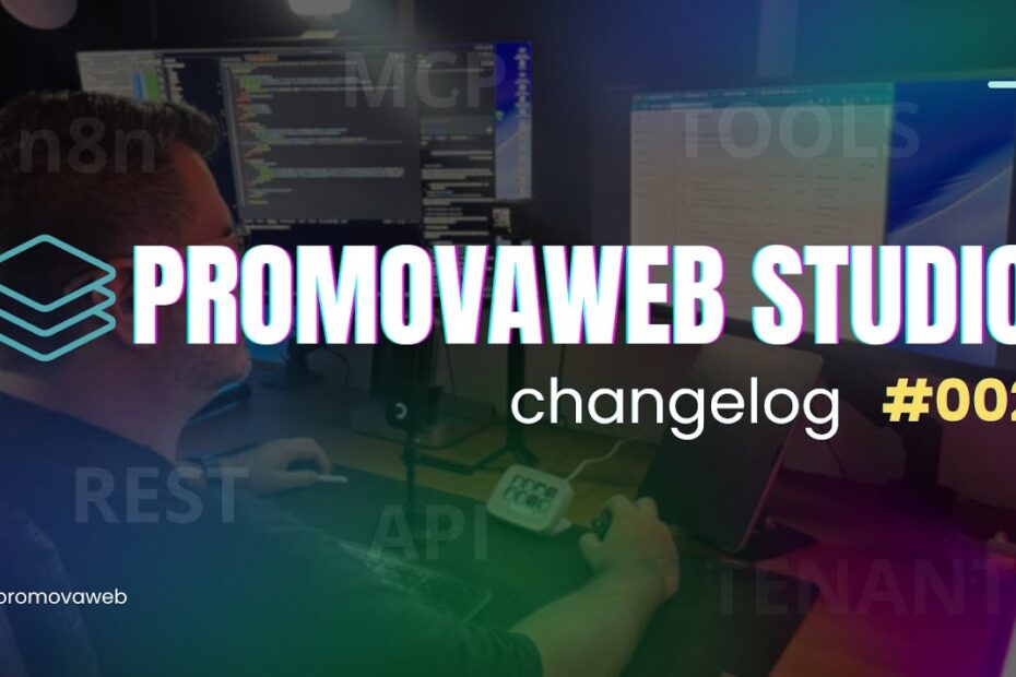Promovaweb Studio Changelog - VLOG 002 - API, Contatos e mais