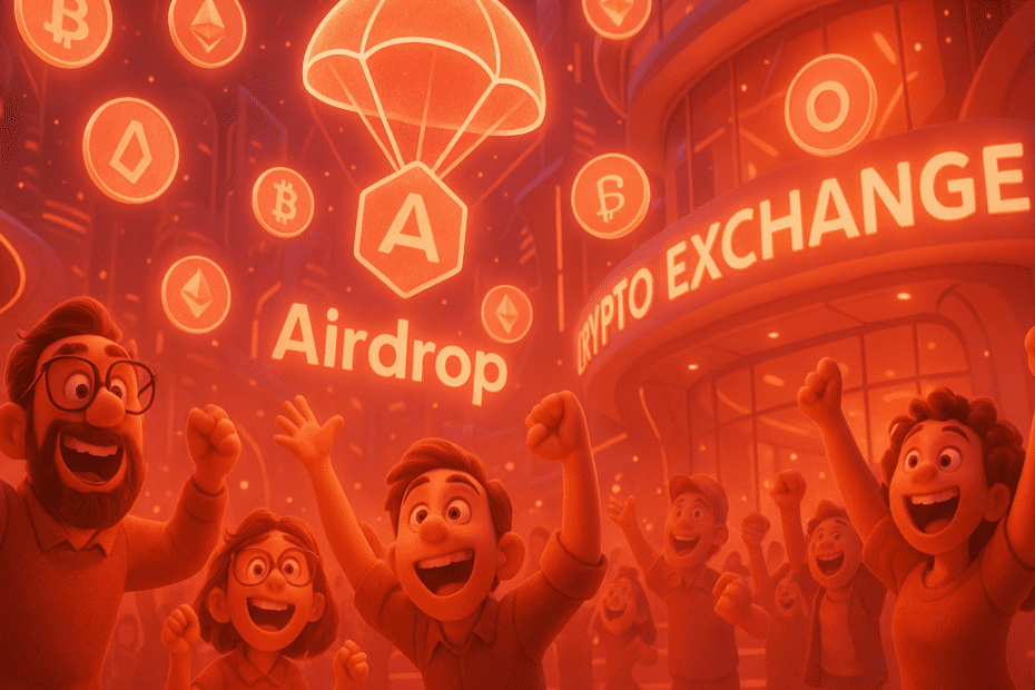 Maior exchange de criptomoedas do mundo lança airdrop para nova blockchain